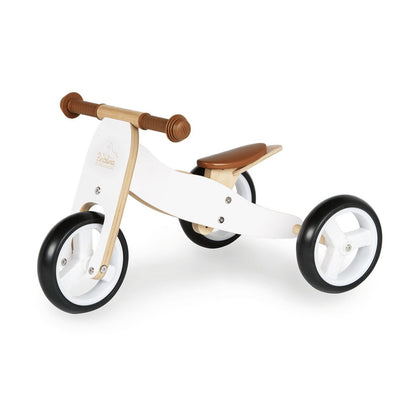 Mini Tricycle 'Charlie' - White/Brown