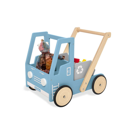 Trolley 'Tipper Truck Fred' - Blue/Natural