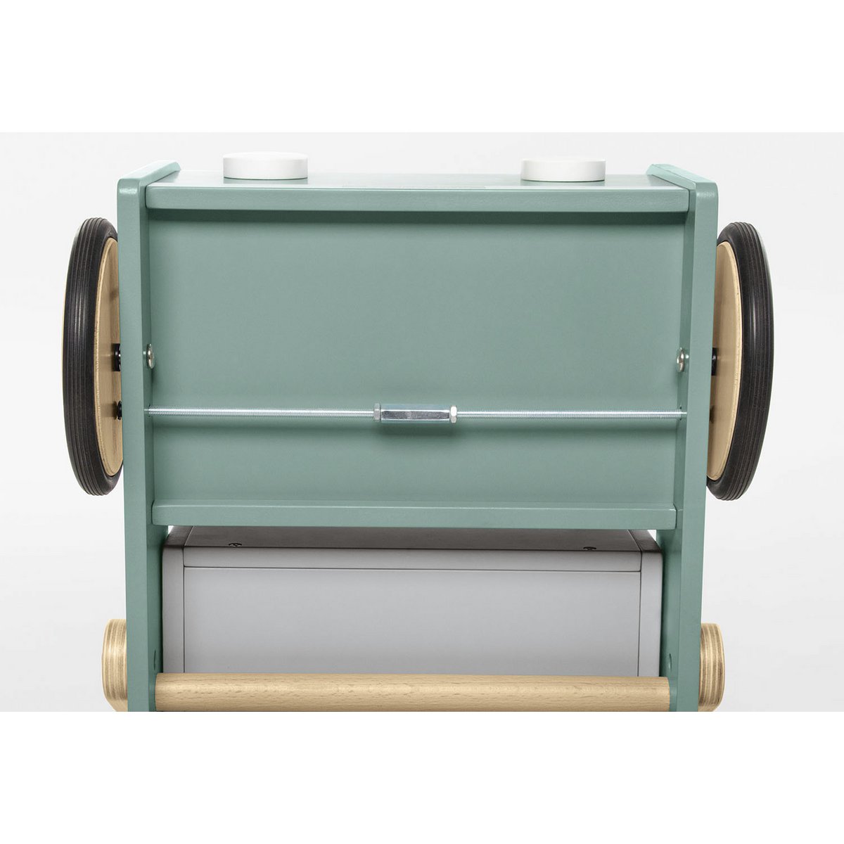 Trolley 'Tipper Truck Fred' - Green/Natural