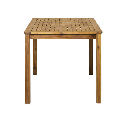 Tuintafel - Acaciahout - 135x74x80cm - Naturel