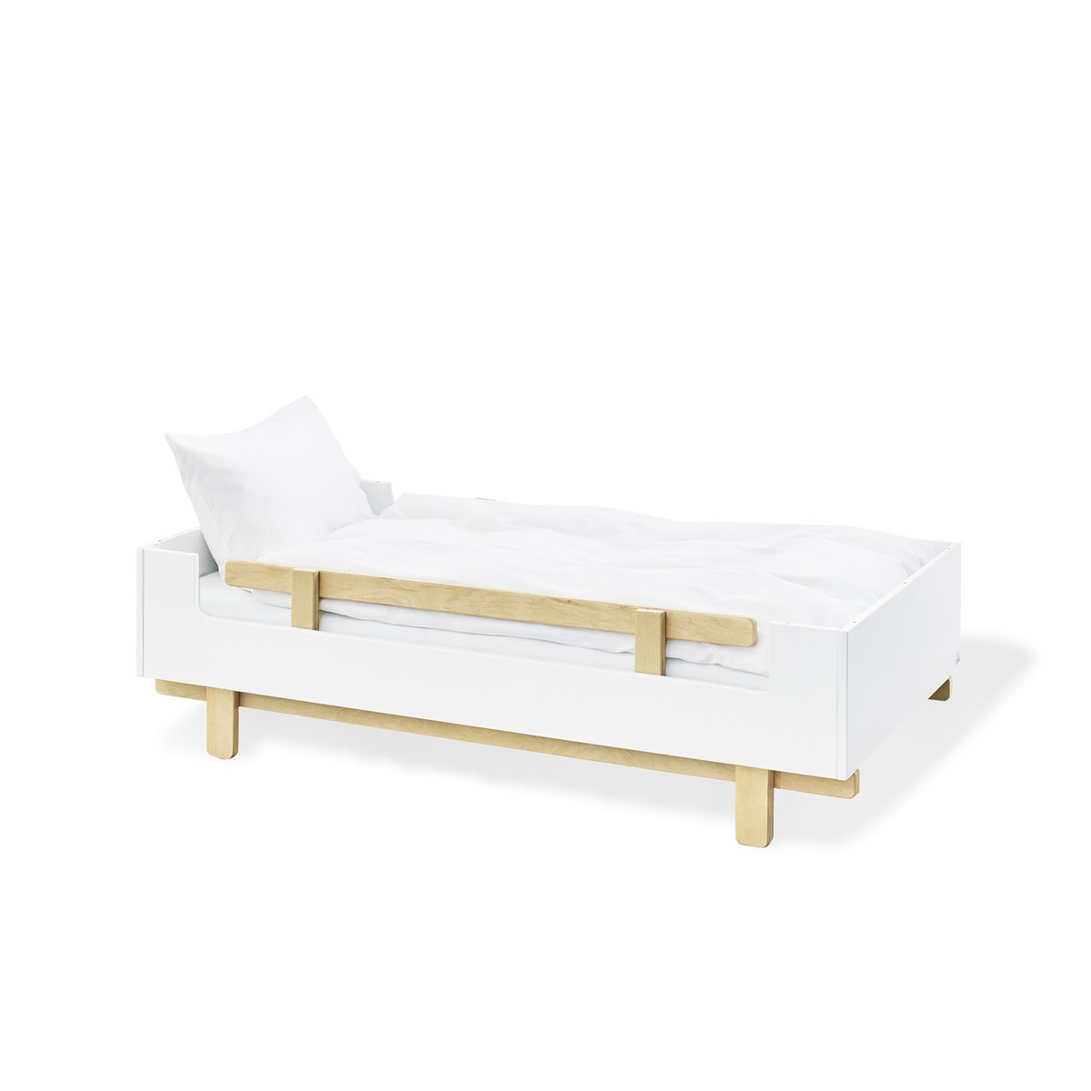 Crib 'Boks' - White/Natural