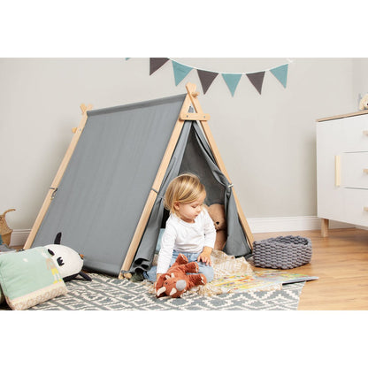 Camping Tent 'Noah' - Gray/Natural