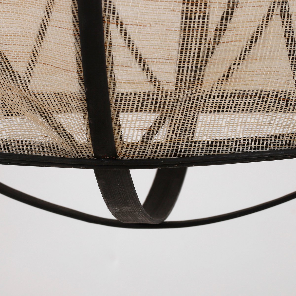 Hanging lamp 'Pella' - H50 x Ø51 cm - Linen - Off White