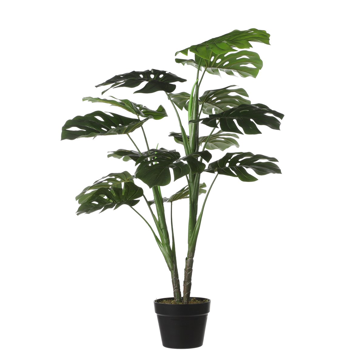 Artificial plant 'Monstera' - H100 x Ø70 cm - Green