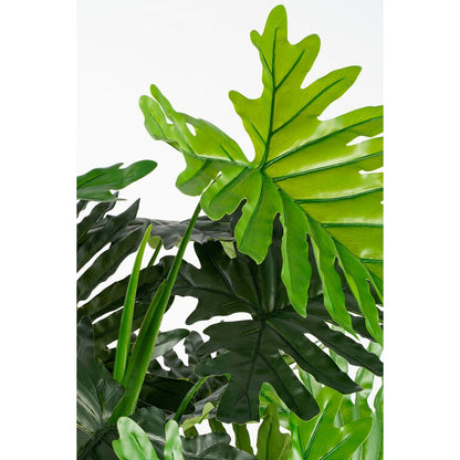 Artificial plant 'Philodendron' - H120 x Ø80 cm - Green