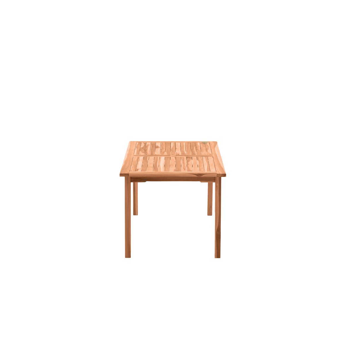 Tuintafel - Teakhout - 150x75x90cm - Naturel