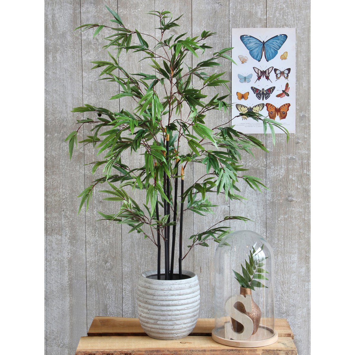 Artificial plant 'Bamboo' - H120 x Ø75 cm - Green