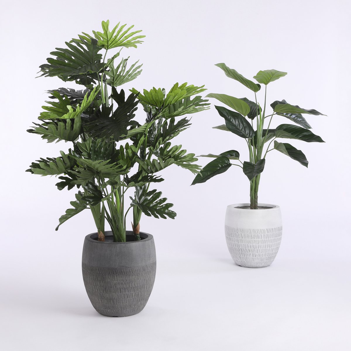 Artificial plant 'Philodendron' - H120 x Ø80 cm - Green