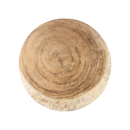 Coffee table - Ø50 cm - Munggur - Natural