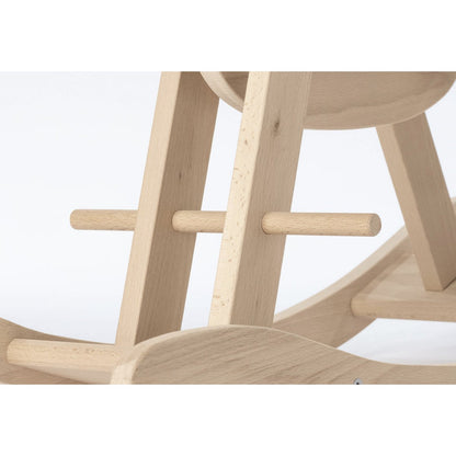 Rocking Horse with Ring 'Pinolino' - Natural