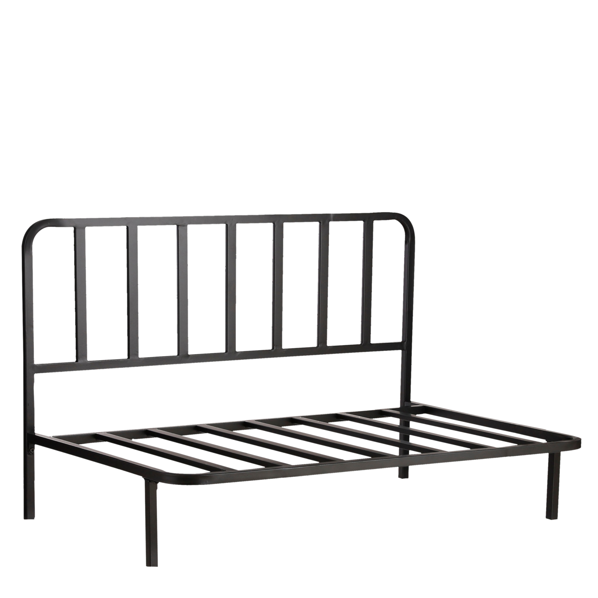 Loungebank 'Celo' - L122 x B83 x H78 cm - Metaal - Zwart