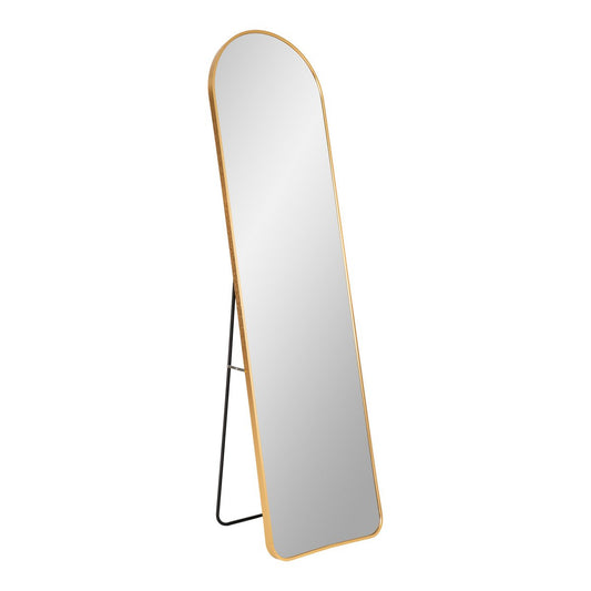 Floor mirror 'Madrid' - Brass