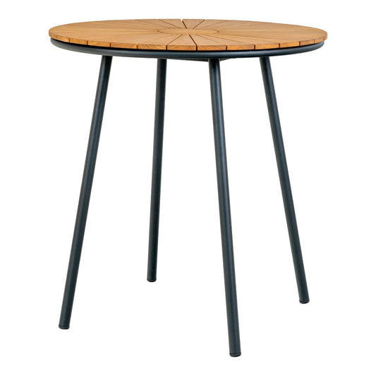 Café Table 'Cleveland' - Zwart/Naturel