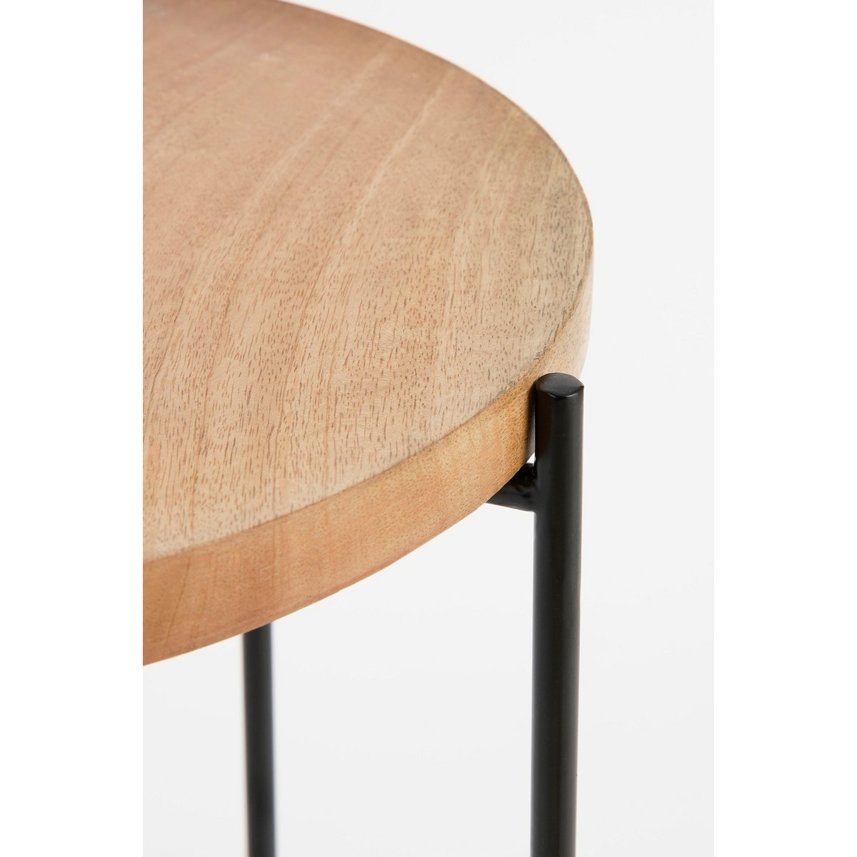 Side table 'Armando' - H45 x Ø35.5 cm - FSC 100% Mango wood - Brown