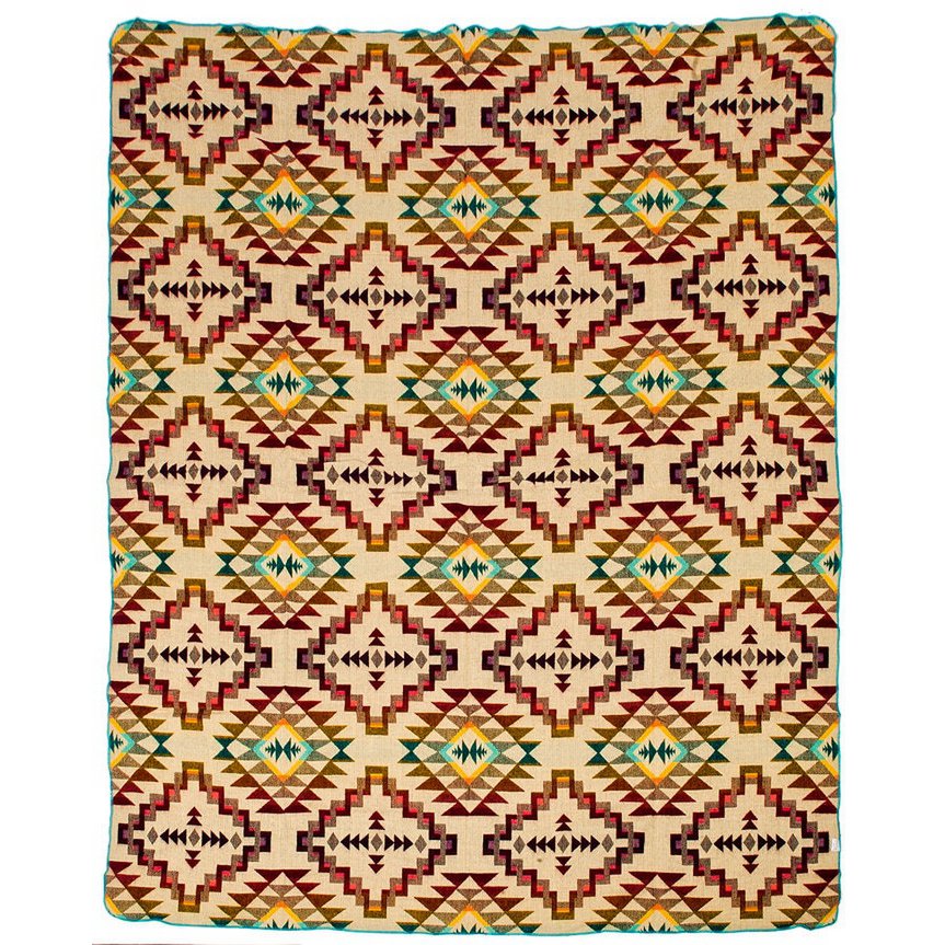 Ecuadorian Alpaca Blanket - Native Blanket - Chimborazo Pink