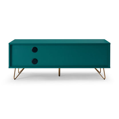 TV Cabinet - Scandinavian - Green/Gold