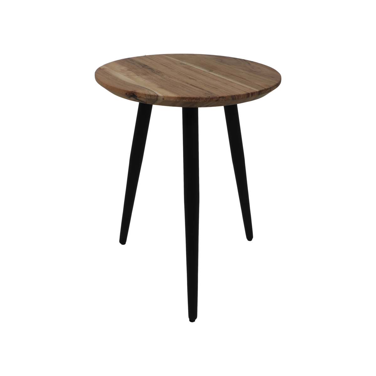 Side table - Ø40x50 - Acacia wood/Iron - Natural