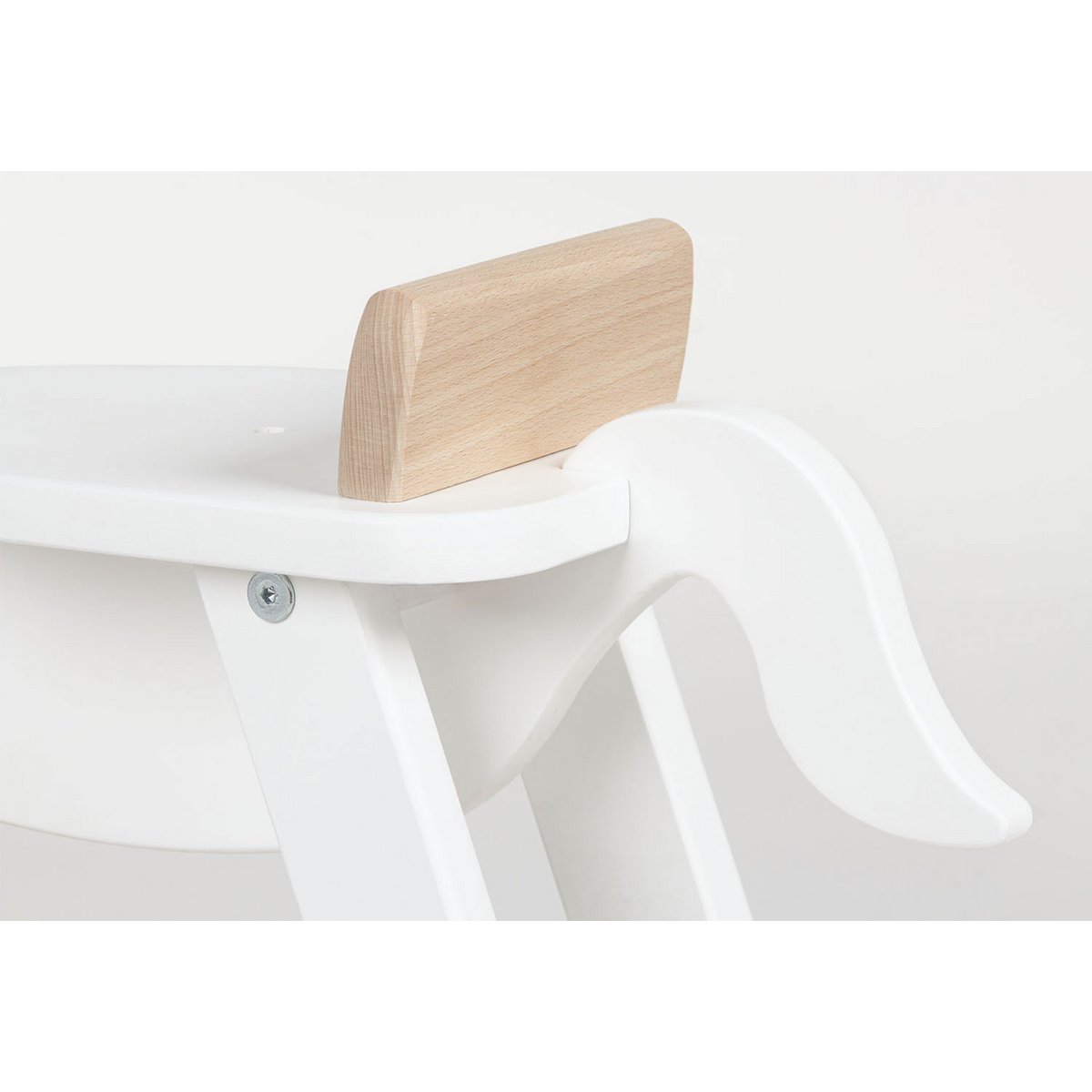 Rocking horse 'Pinolino' - White/Natural