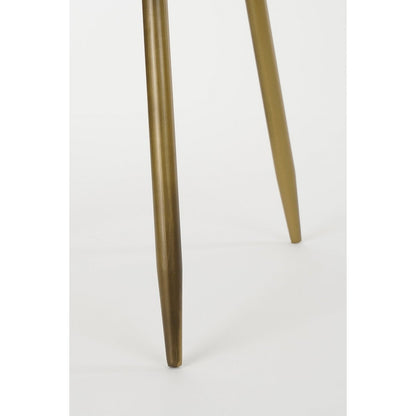 Beistelltisch 'Flores' - H48 x Ø42 cm - Metall - Bronze