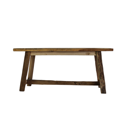 Decorative Bench 'Lawas' - 100 cm - Teak - Natural