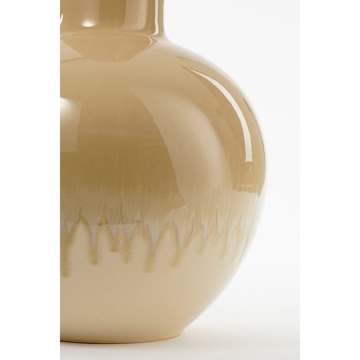 Holm Vase 'Holm' - H42 x Ø28 cm - Ceramic - Cream