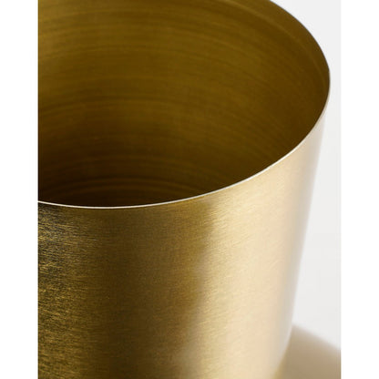 Vase 'Dara' - H42 x Ø28 cm - Metal - Gold