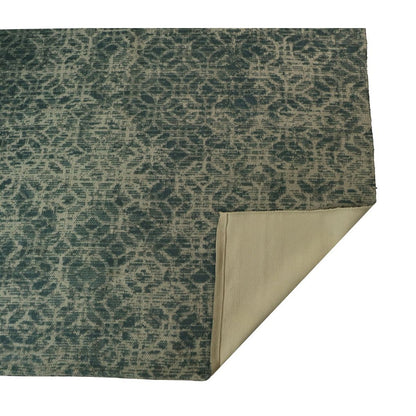 Teppich – klassischer Druck – 160 x 230 cm – Polyester – Blau/Rosa/Grau/Grün