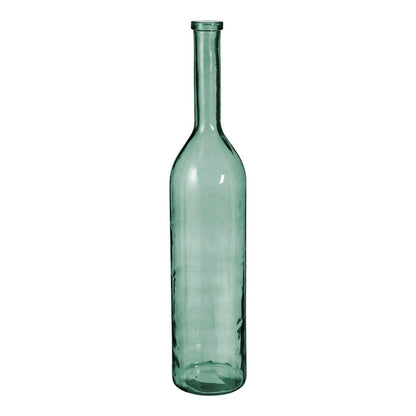 Flaschenvase 'Rioja' - H100 x Ø21 cm - Recyceltes Glas - Grün