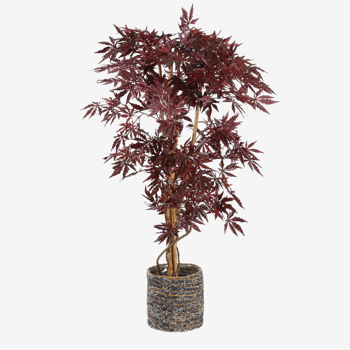 Artificial plant 'Maple' - H140 x Ø80 cm - Red