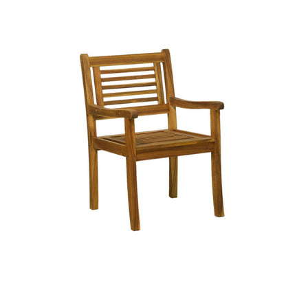 Garden chair - Acacia wood - 58x92x68cm - Natural