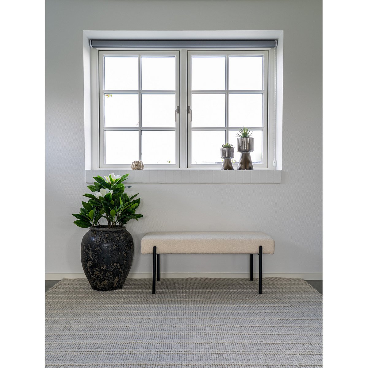 Rug 'Dehli' - Handwoven - 160x230cm - Ivory