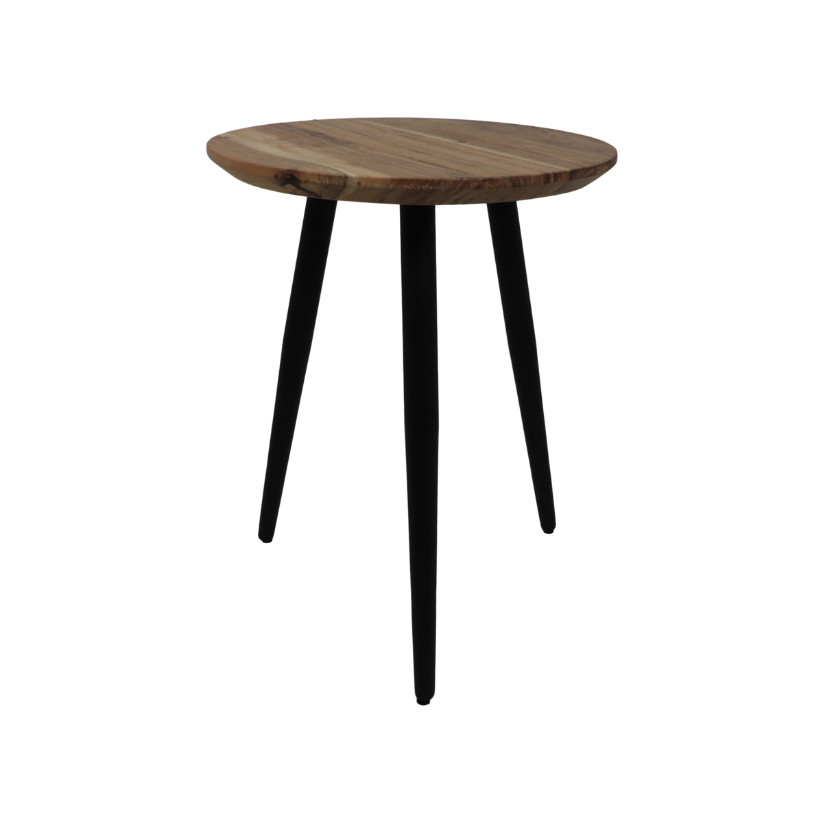 Side table - Ø40x50 - Acacia wood/Iron - Natural