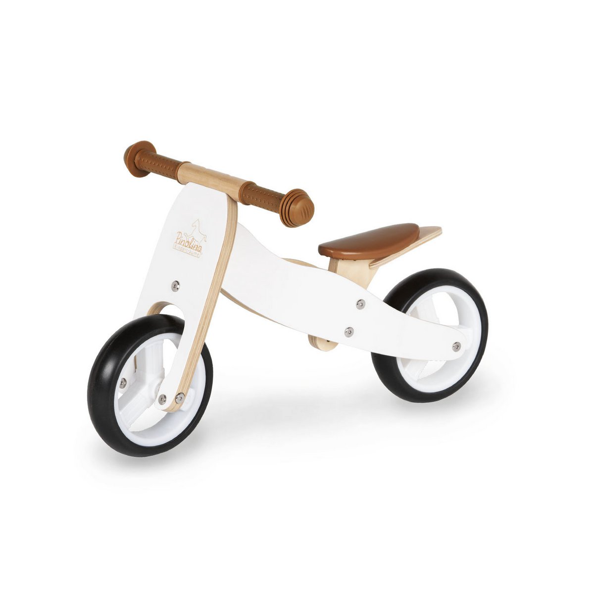 Mini Tricycle 'Charlie' - White/Brown