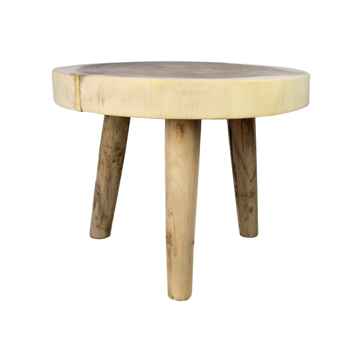 Coffee table - Ø50 cm - Munggur - Natural