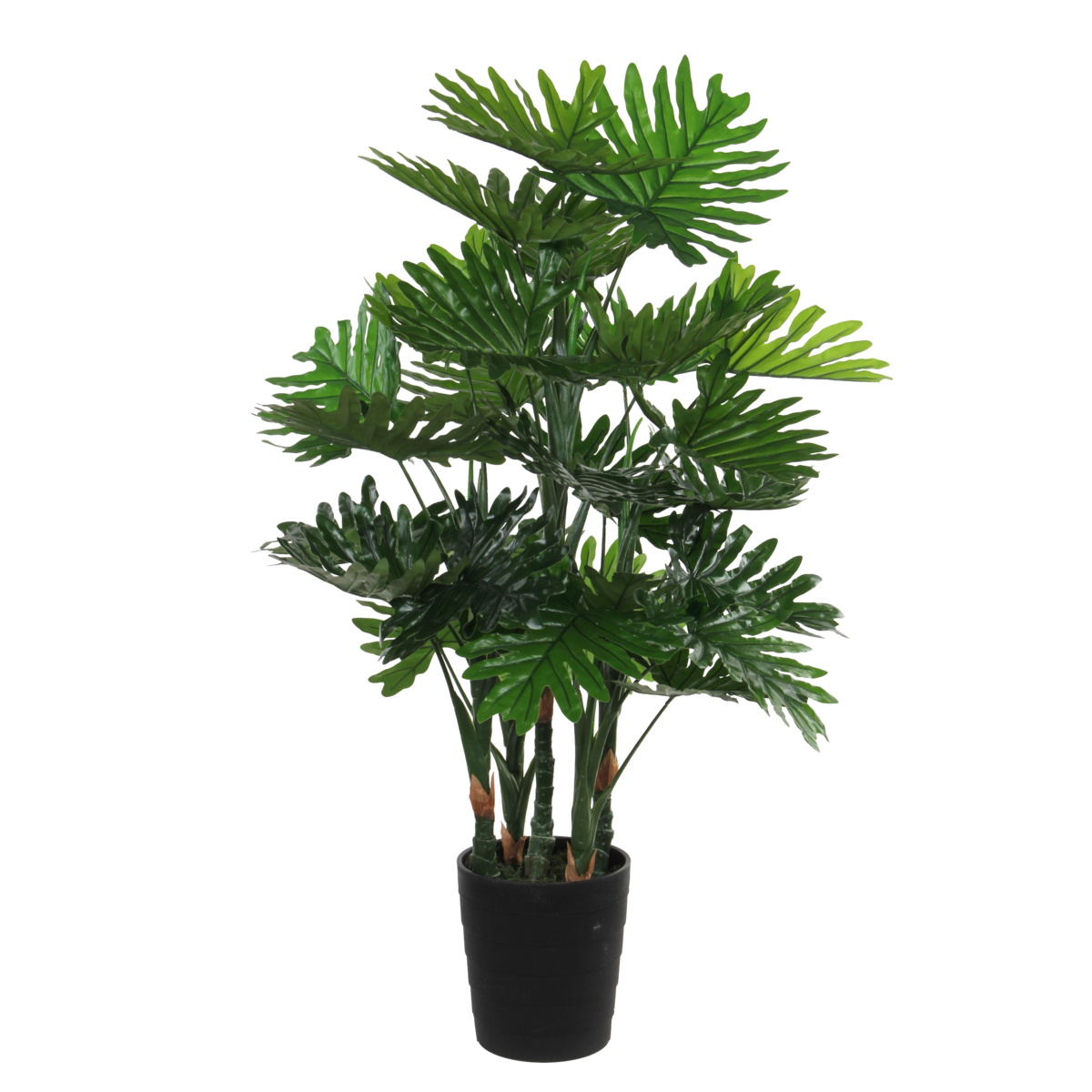 Artificial plant 'Philodendron' - H120 x Ø80 cm - Green