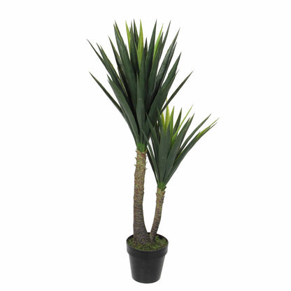 Künstliche Pflanze 'Yucca' - H120 x Ø60 cm - Grün