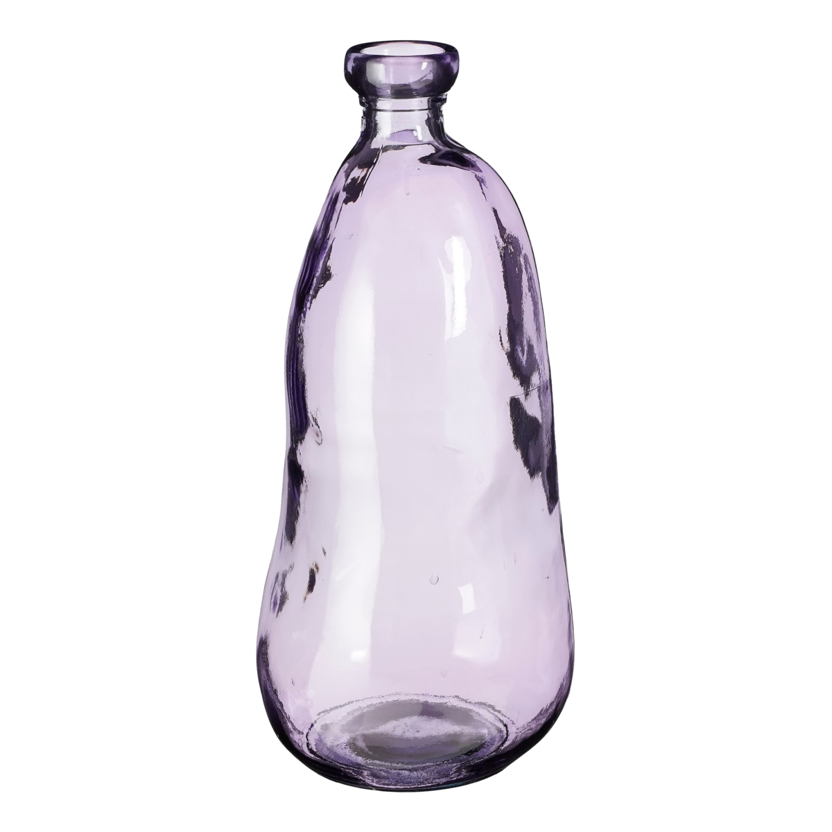 Vase 'Pinto' - H51 x Ø22 cm - Recycled Glass - Lilac