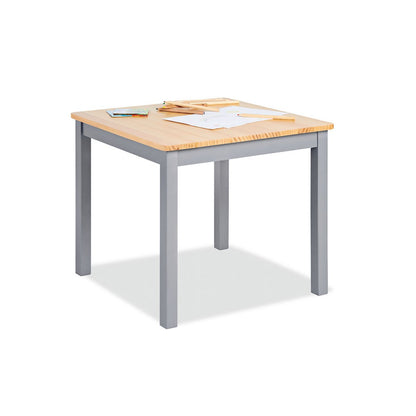 Children's table 'Fenna' - Gray/Natural