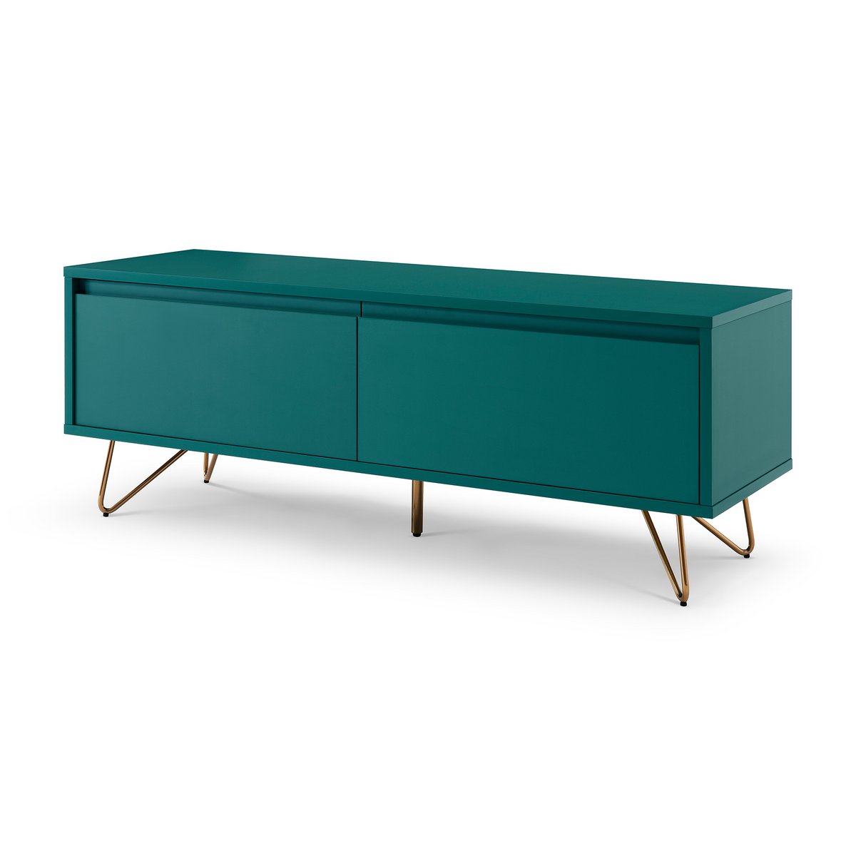 TV Cabinet - Scandinavian - Green/Gold