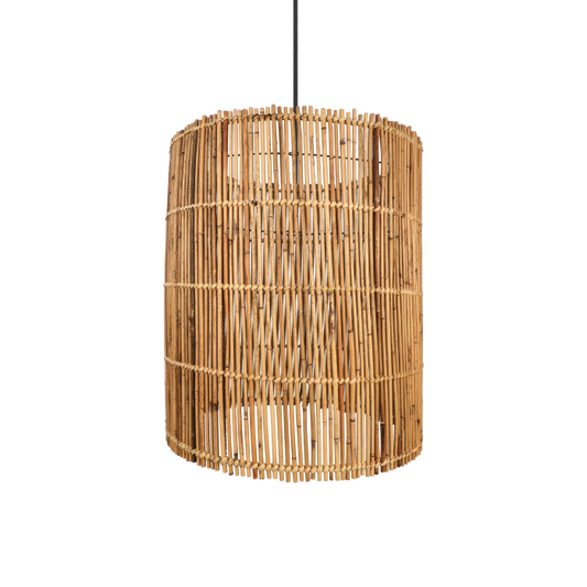 Hängelampe - Ø50 cm - Rattan - Natur