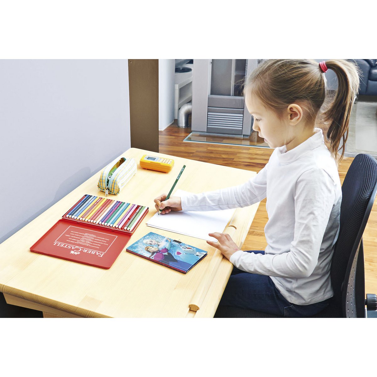 Children's desk 'Lena' - Natural