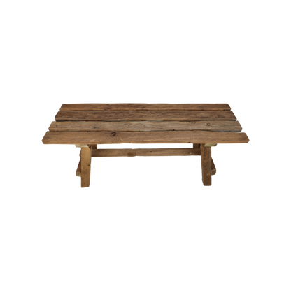 Dekorative Bank 'Naples' - 100 cm - Teak - Natur