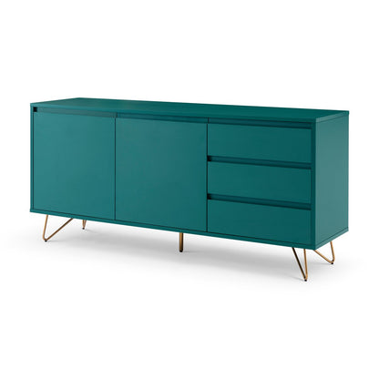 Sideboard - Scandinavian - Green/Gold