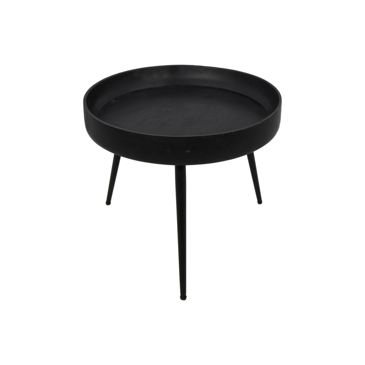 Side table 'Ventura' - 50x50cm - Mango wood - Black