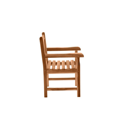 Garden chair - Teak wood - 60x92x63cm - Natural