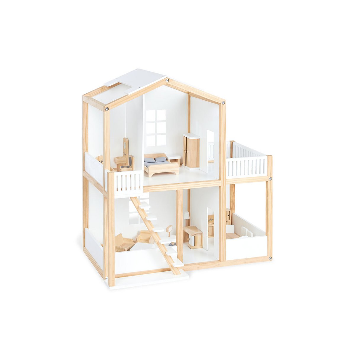 Dollhouse 'Ida' - White/Natural