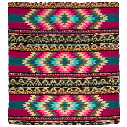 Ecuadorian Alpaca Blanket - Native Blanket - Antisana Pink