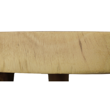 Coffee table - Ø50 cm - Munggur - Natural