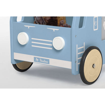 Trolley 'Tipper Truck Fred' - Blau/Natur