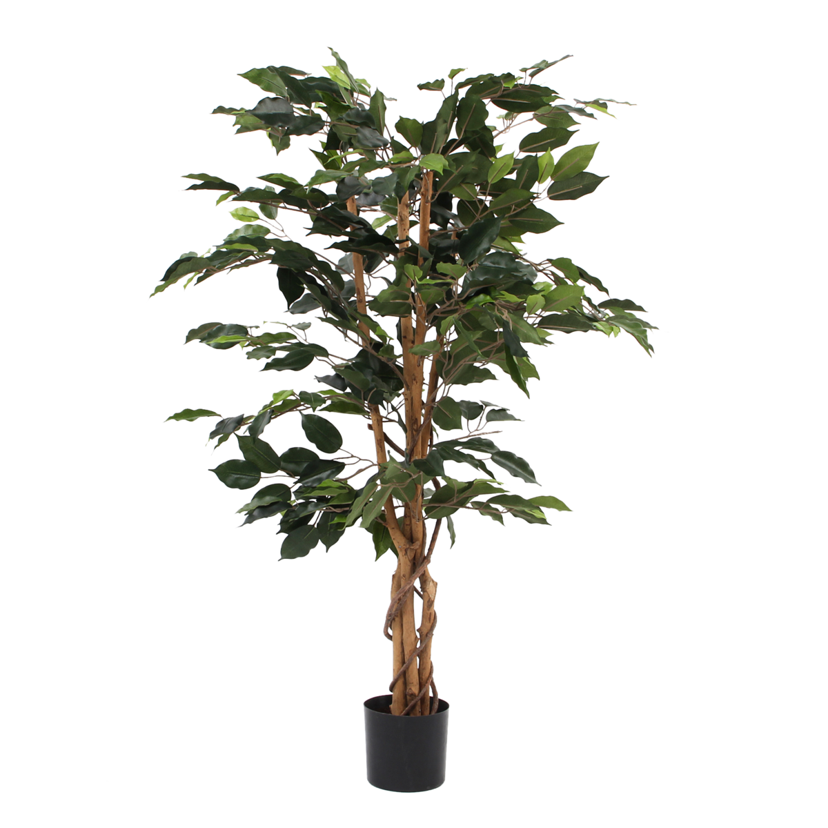 Artificial plant 'Ficus' - H110 x Ø65 cm - Green